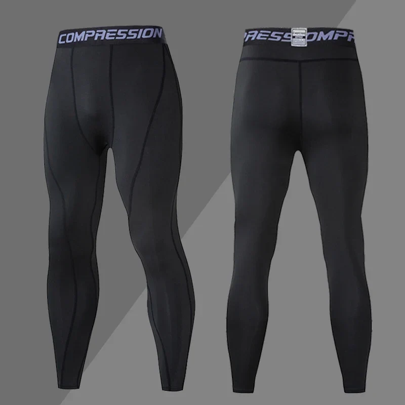 Herren Leggings Sporthose Jogginghose Trainingshose Lauf Hose Kompressionshose