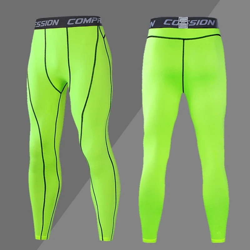 Herren Leggings Sporthose Jogginghose Trainingshose Lauf Hose Kompressionshose