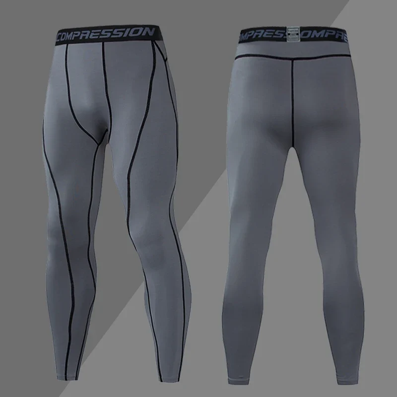 Herren Leggings Sporthose Jogginghose Trainingshose Lauf Hose Kompressionshose