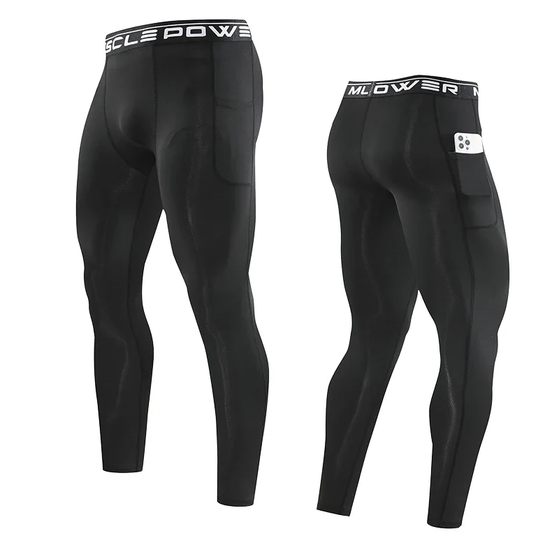 Herren Leggings Sporthose Jogginghose Trainingshose Lauf Hose Kompressionshose