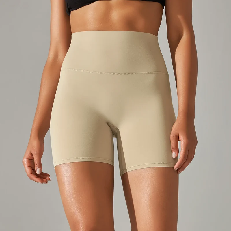 Damen Yoga Shorts hohe Taille Push-Up Damen Sport Hot Pants Fitness Gym Hotpants
