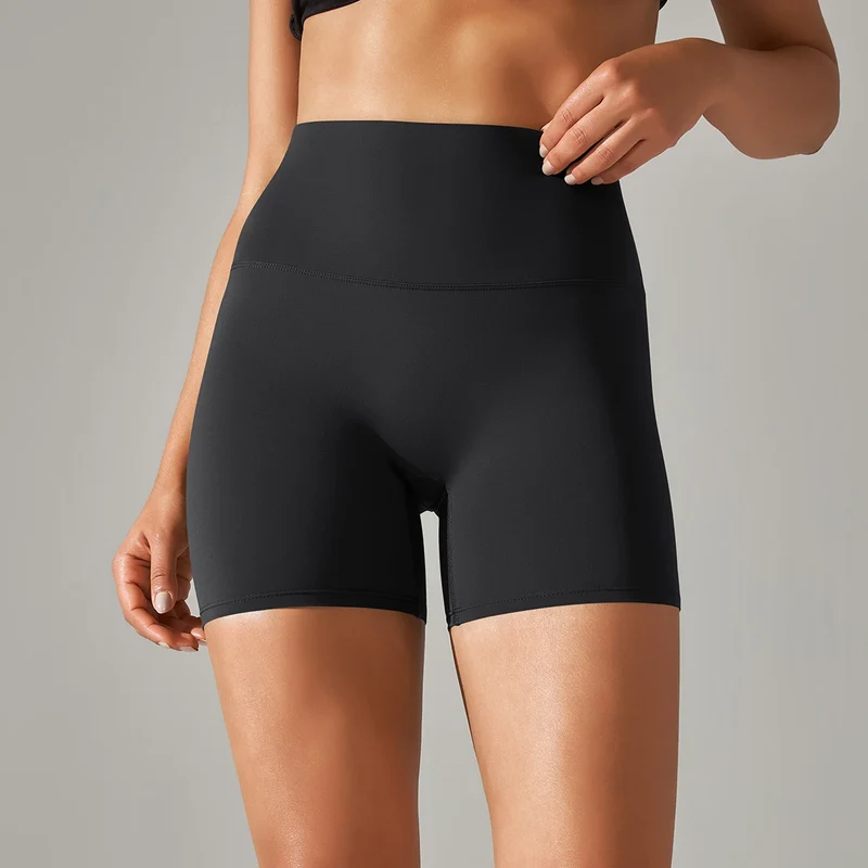 Damen Yoga Shorts hohe Taille Push-Up Damen Sport Hot Pants Fitness Gym Hotpants