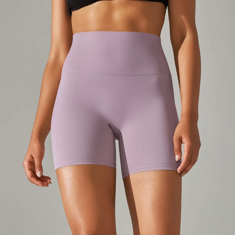 Damen Yoga Shorts hohe Taille Push-Up Damen Sport Hot Pants Fitness Gym Hotpants