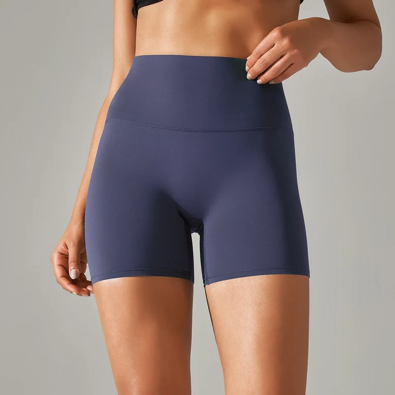 Damen Yoga Shorts hohe Taille Push-Up Damen Sport Hot Pants Fitness Gym Hotpants