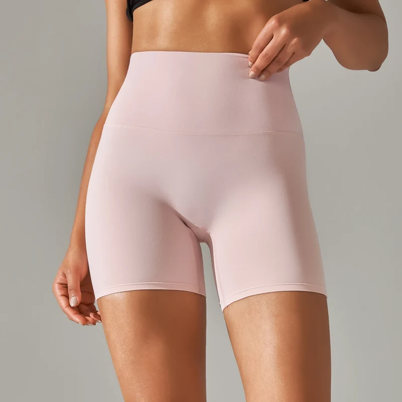 Damen Yoga Shorts hohe Taille Push-Up Damen Sport Hot Pants Fitness Gym Hotpants