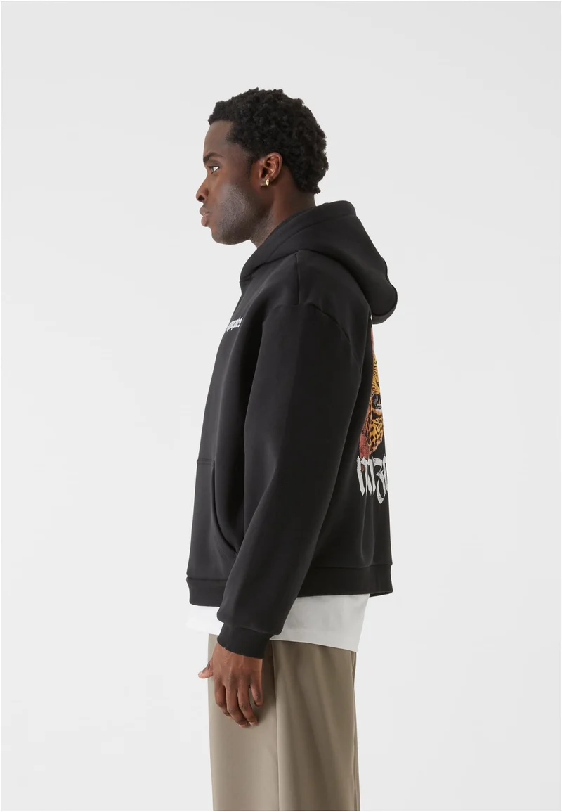 MJG Heavy Oversized Hoody Savage Leopard