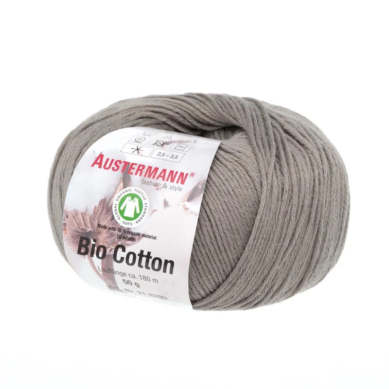 Gots Bio Cotton Uni | 180 M - 50 G | 06 - Taupe