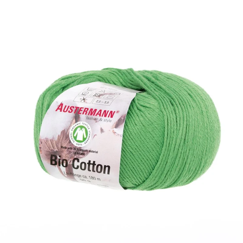 Gots Bio Cotton Uni | 180 M - 50 G | 09 - Gras