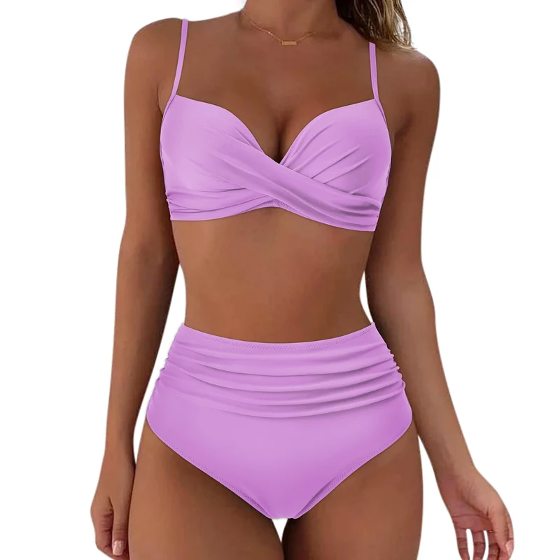 Frauen Bademode Böhmisch Bikini Set Sexy Push Up Badeanzug Damen Tanga Swimsuit