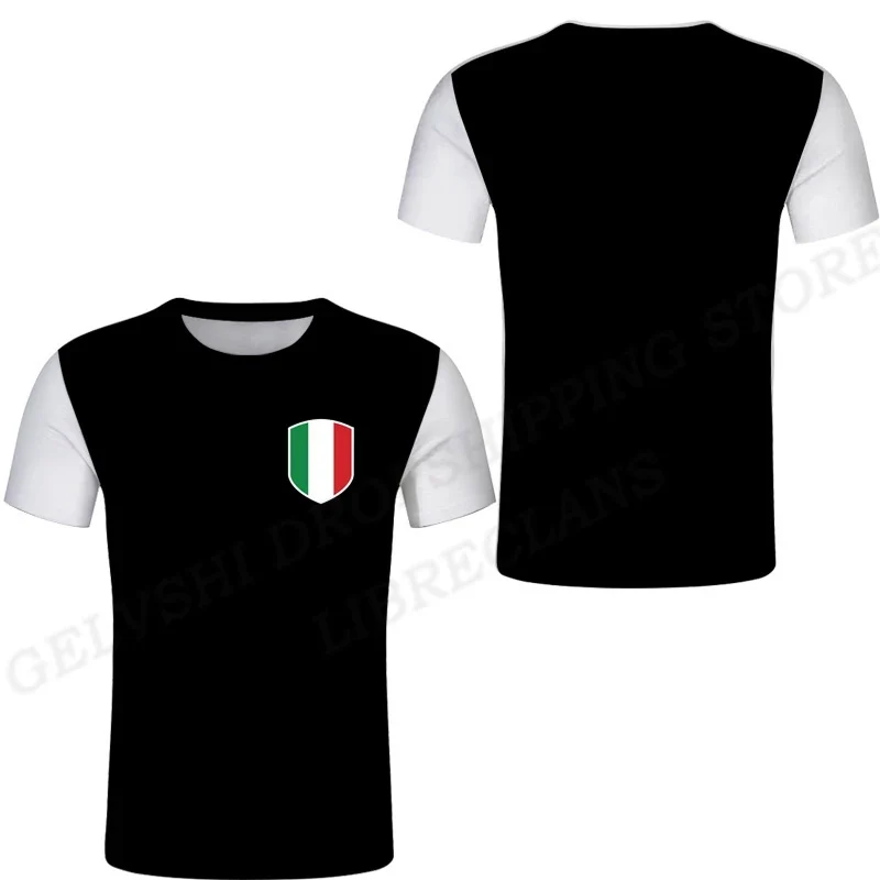 Herren Fashion Italy Vintage 3D T-Shirt Rundhals Unisex Sommer Streetwear Italia