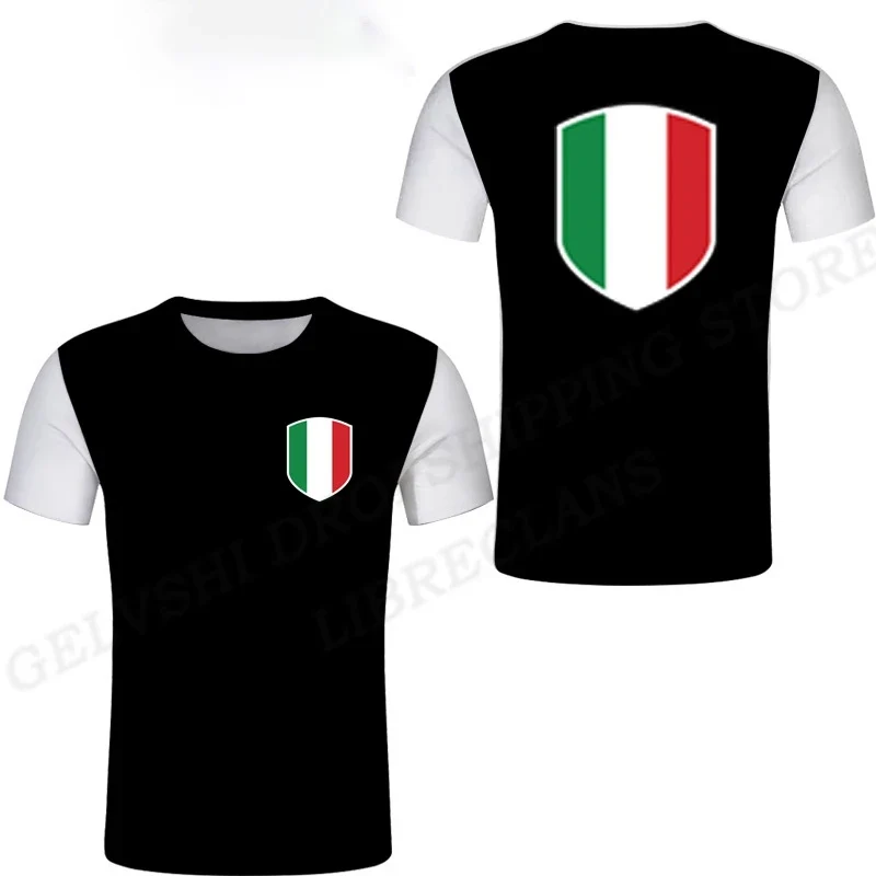 Herren Fashion Italy Vintage 3D T-Shirt Rundhals Unisex Sommer Streetwear Italia