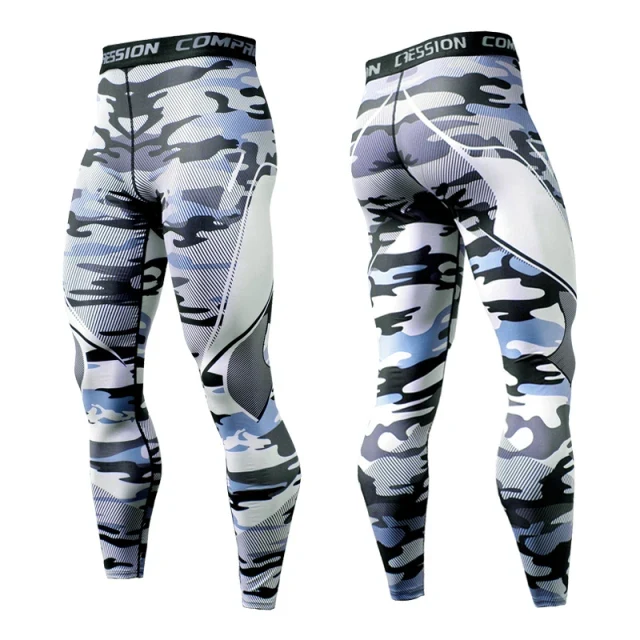Herren Leggings Sporthose Jogginghose Trainingshose Lauf Hose Kompressionshose