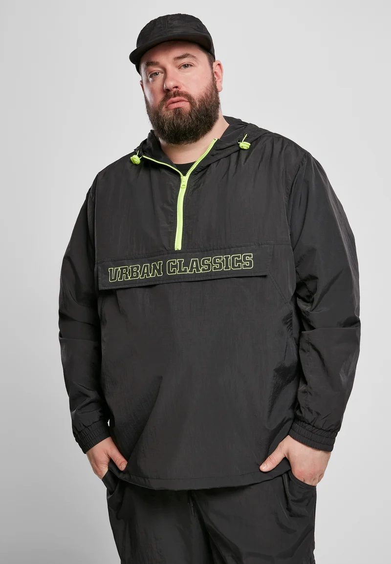 UC Contrast Pull Over Jacket