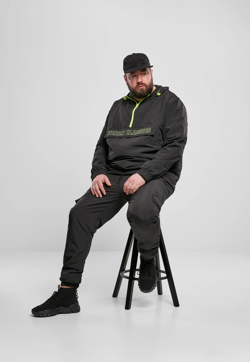 UC Contrast Pull Over Jacket