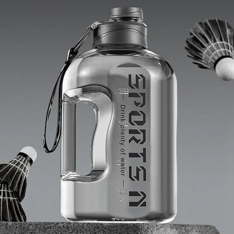 2,7/1,7L Trinkflasche Sportflasche Tritan Wasserflasche Getränkeflasche BPA-frei