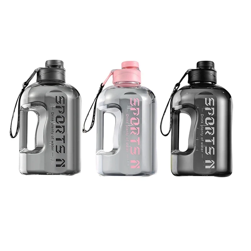 2,7/1,7L Trinkflasche Sportflasche Tritan Wasserflasche Getränkeflasche BPA-frei