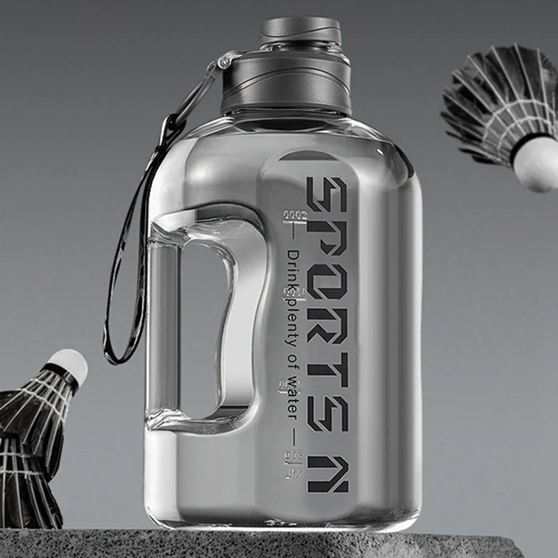 2,7/1,7L Trinkflasche Sportflasche Tritan Wasserflasche Getränkeflasche BPA-frei
