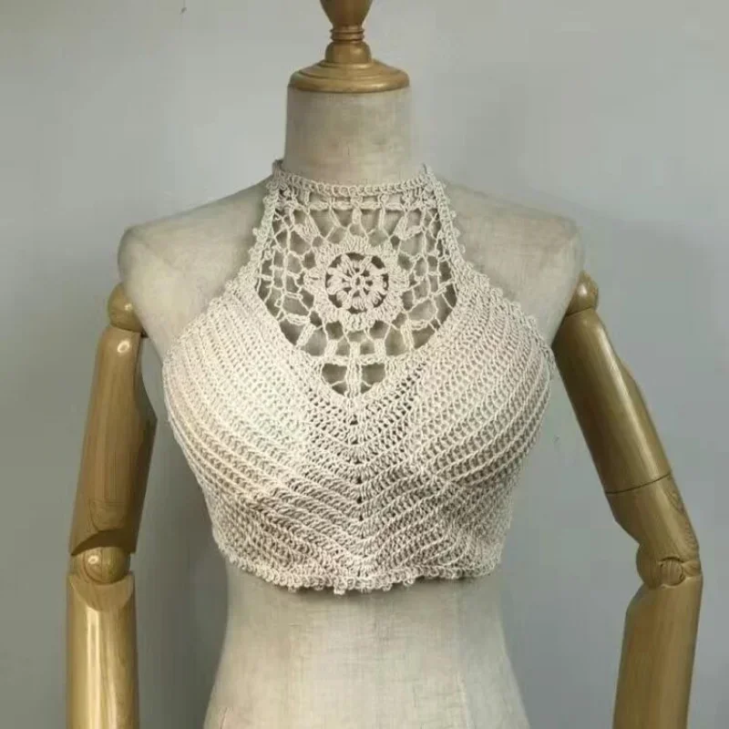 Damen Sexy Spitze Tank Top Retro BH Shirt Trägertop Spaghettiträger Oberteil