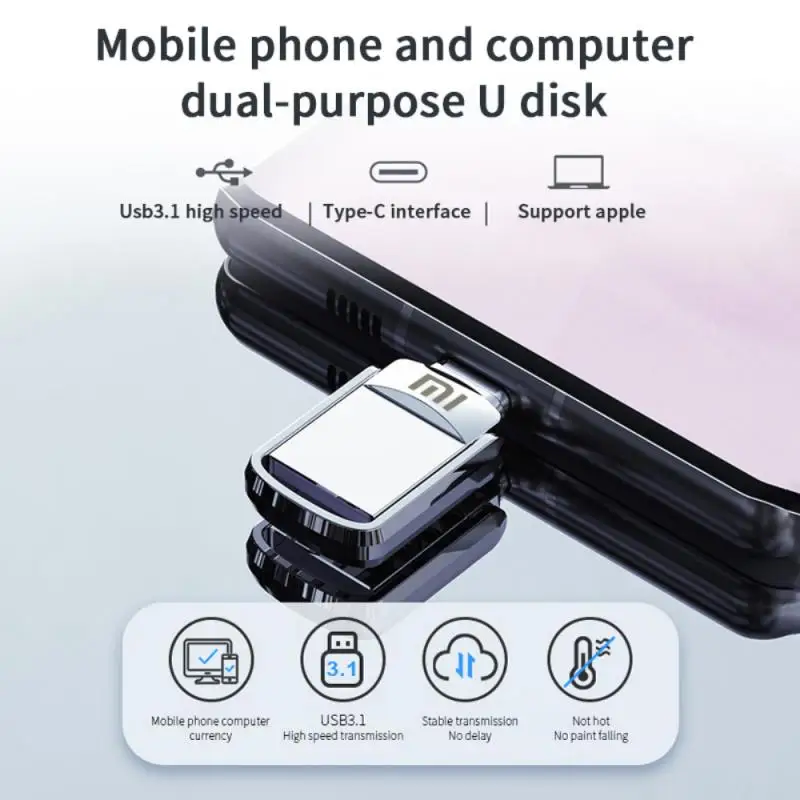 USB Stick 2TB 1TB USB-C Speicherstick Memorystick USB Speicher 256GB 512GB