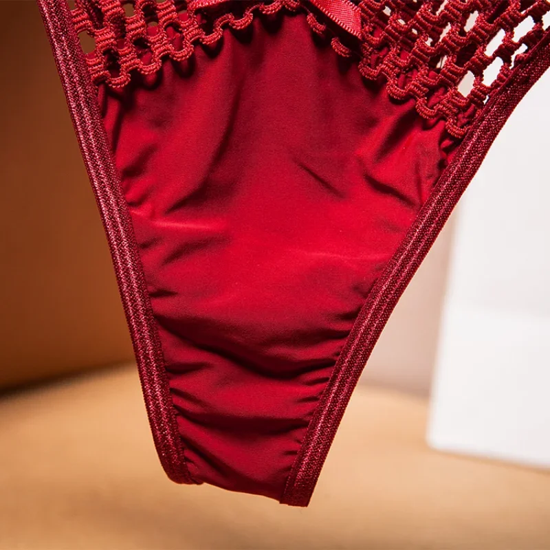 Frauen Tanga String Spitzen Höschen Sexy Schlüpfer Slip Dessous Unterwäsche