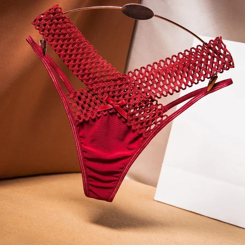 Frauen Tanga String Spitzen Höschen Sexy Schlüpfer Slip Dessous Unterwäsche