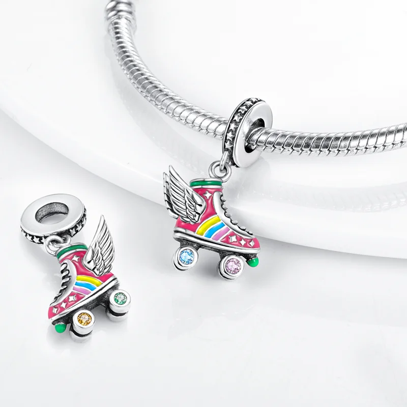 Charms Anhänger 925 Sterling Silber Sammelarmband Charm Armband Damen Geschenk