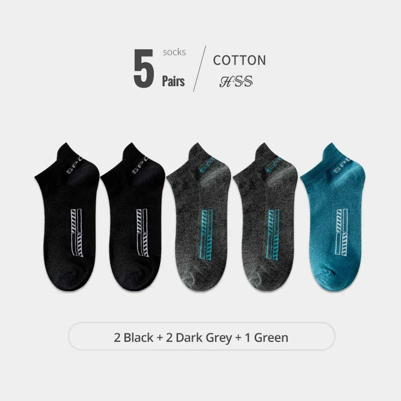 5 Paar Sneakers Socken Herren Damen Sport Freizeit Kurzsocken Füßlinge Gr 38–46