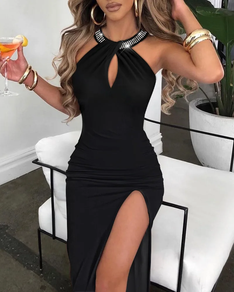 Damen Trägerlos Party Kleid Rock Rückenfrei Cocktailkleid Abendkleid Partykleid