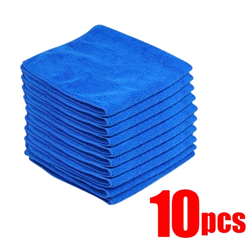 Mikrofasertücher 20 Stück Lappen Reinigungstücher Putztücher Poliertuch 30x30 cm