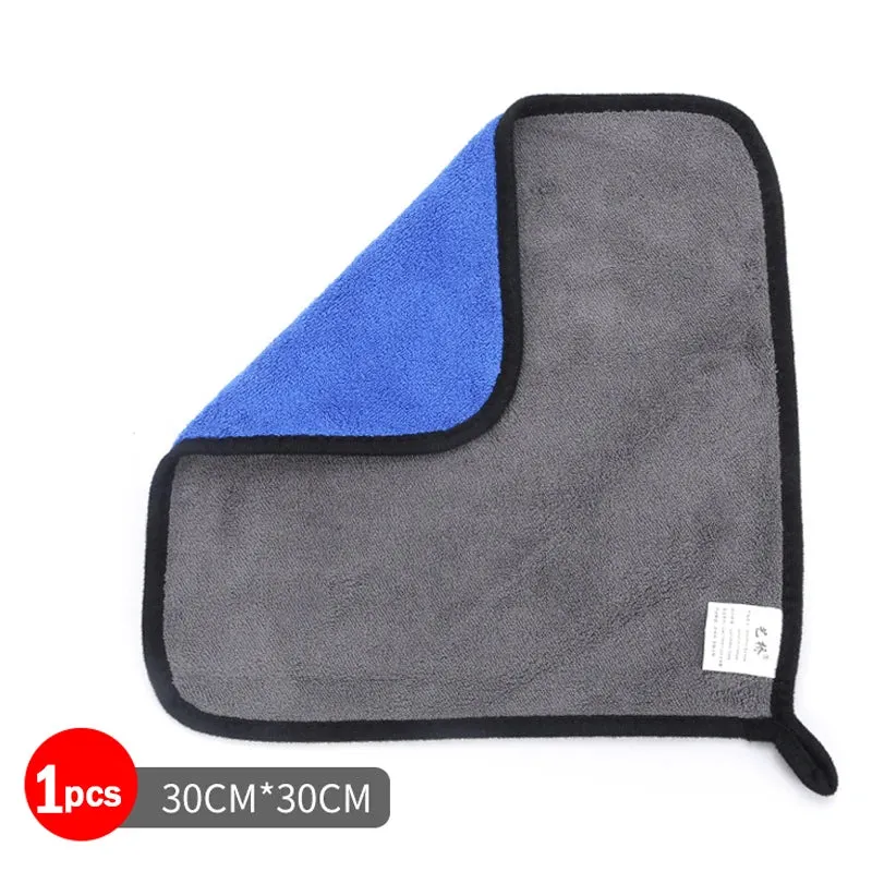 Mikrofasertücher 20 Stück Lappen Reinigungstücher Putztücher Poliertuch 30x30 cm