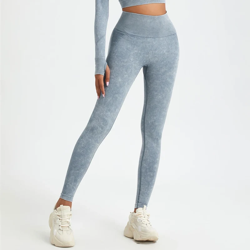 Yoga Leggings Push Up Hohe Taille Sexy Damen Sport Hose Fitness Gym Stretch
