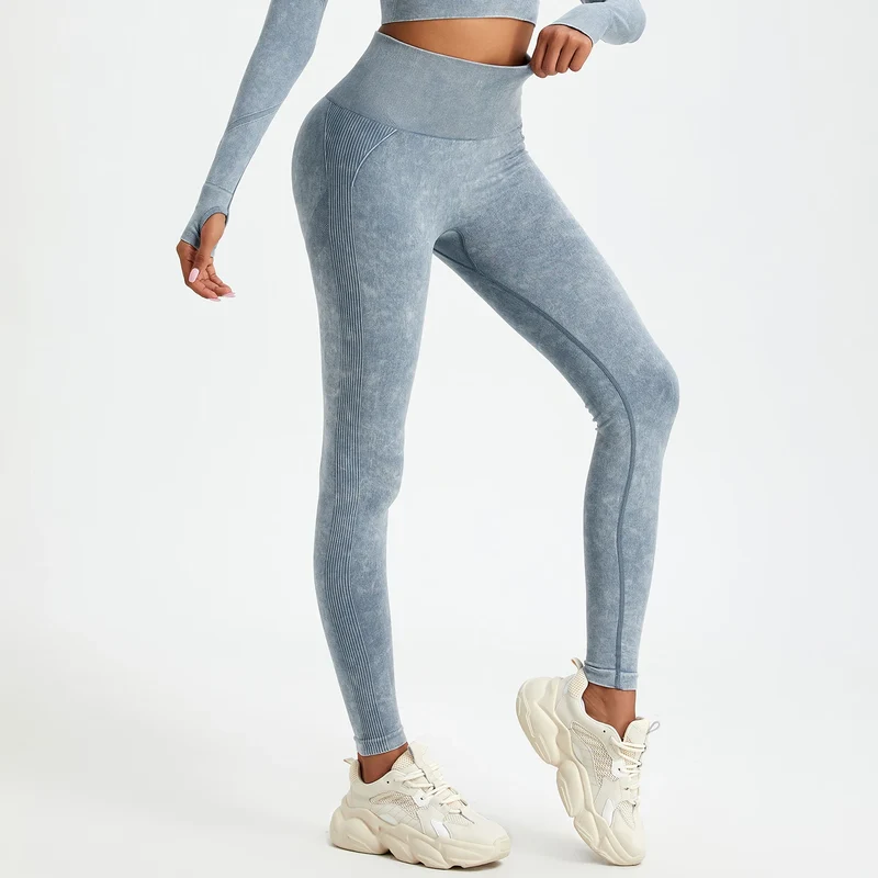 Yoga Leggings Push Up Hohe Taille Sexy Damen Sport Hose Fitness Gym Stretch
