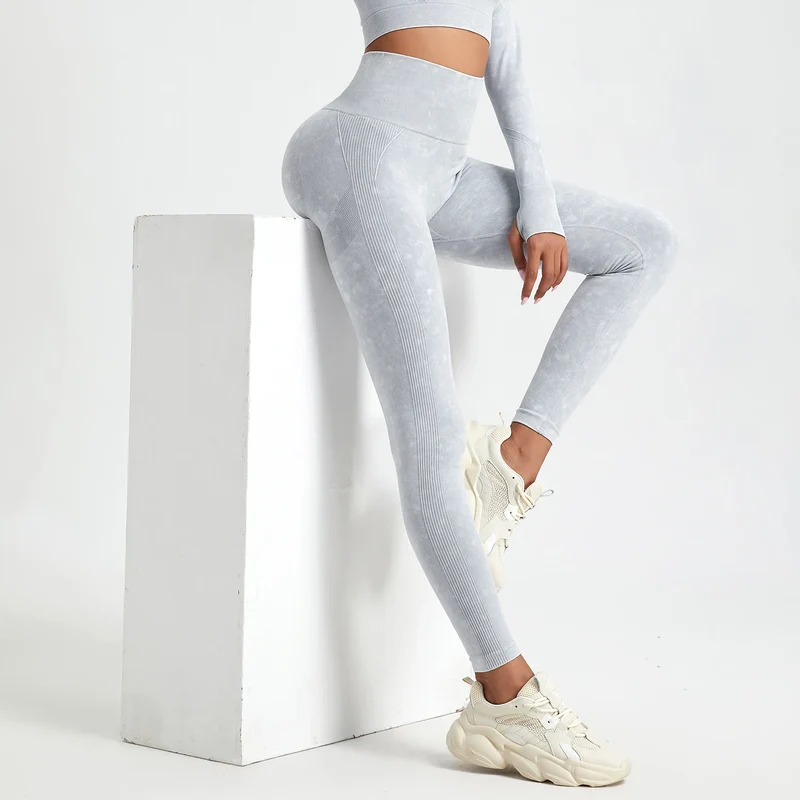 Yoga Leggings Push Up Hohe Taille Sexy Damen Sport Hose Fitness Gym Stretch