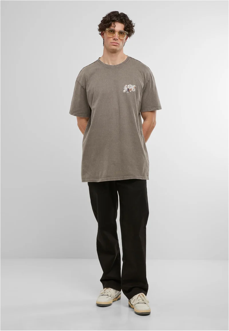 MJG Heavy Oversized Acid Washed Tee Lone Hunter