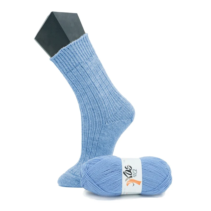 ElbSox Pier 4 | 100g Sockenwolle | 009 - Himmelblau