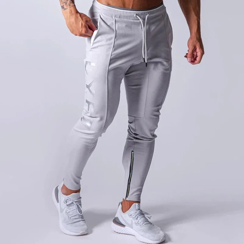 Herren Sporthose Jogger Jogginghose Sweatpants Trainingshose Cargo Hose mit Zip