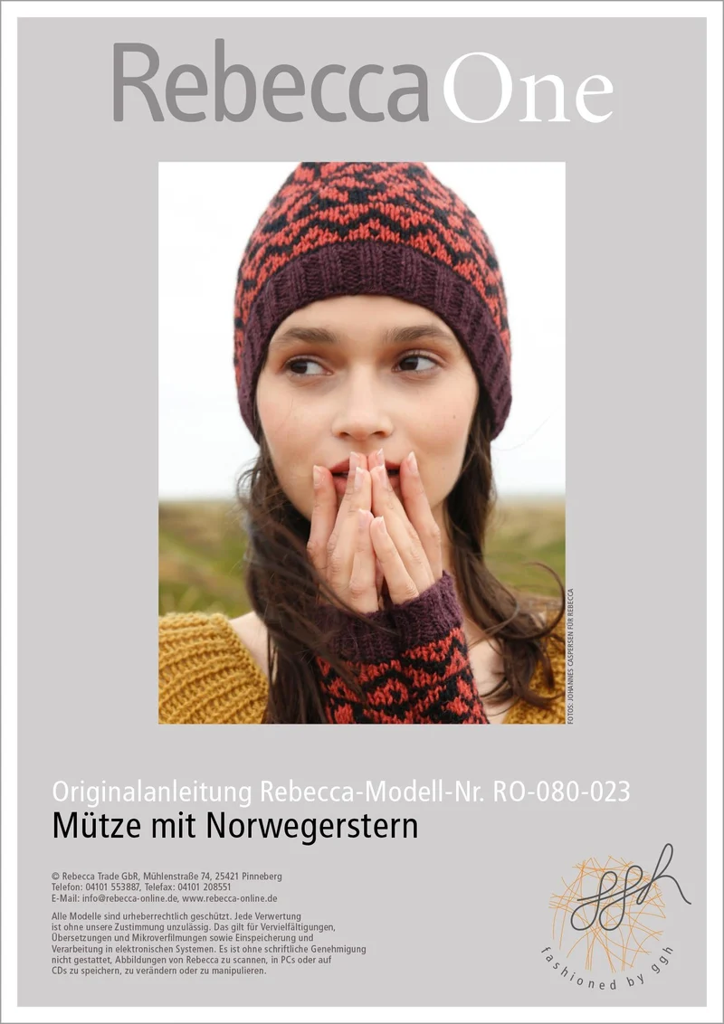 Anleitung - Mütze mit Norwegerstern