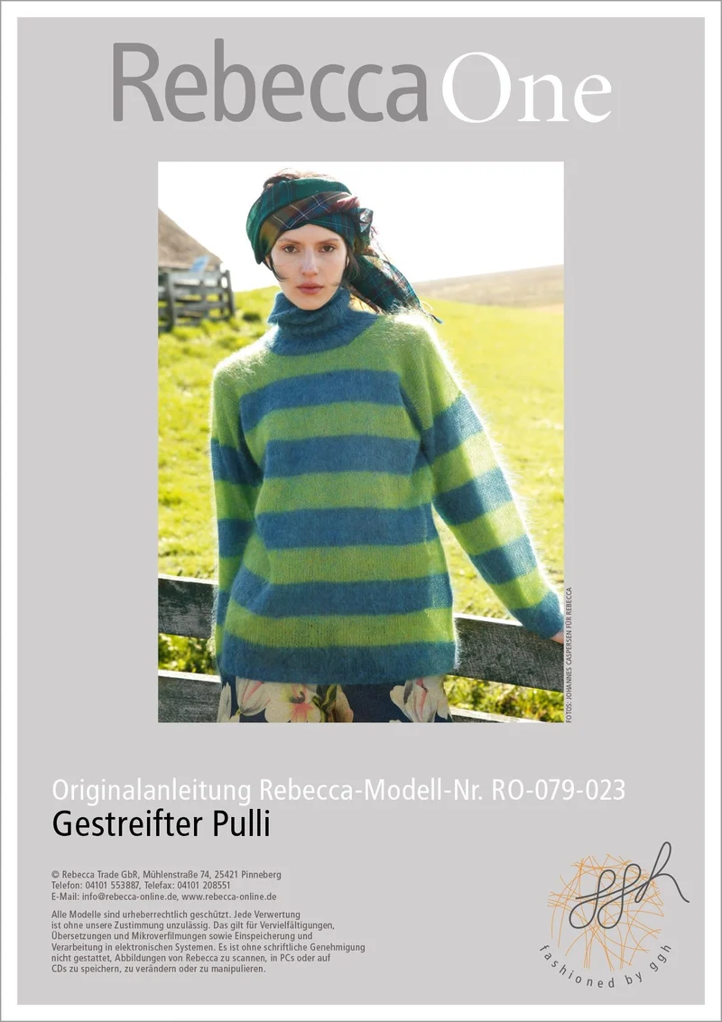 Anleitung - Gestreifter Pulli