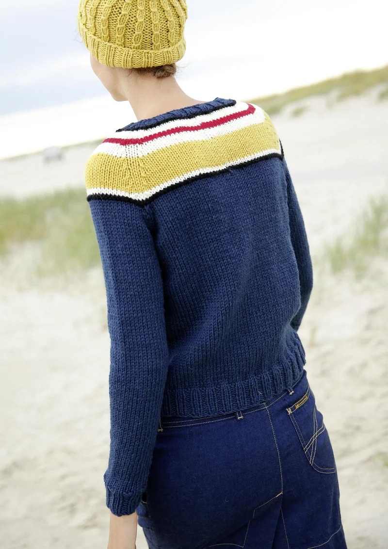 Pullover mit V-Passe