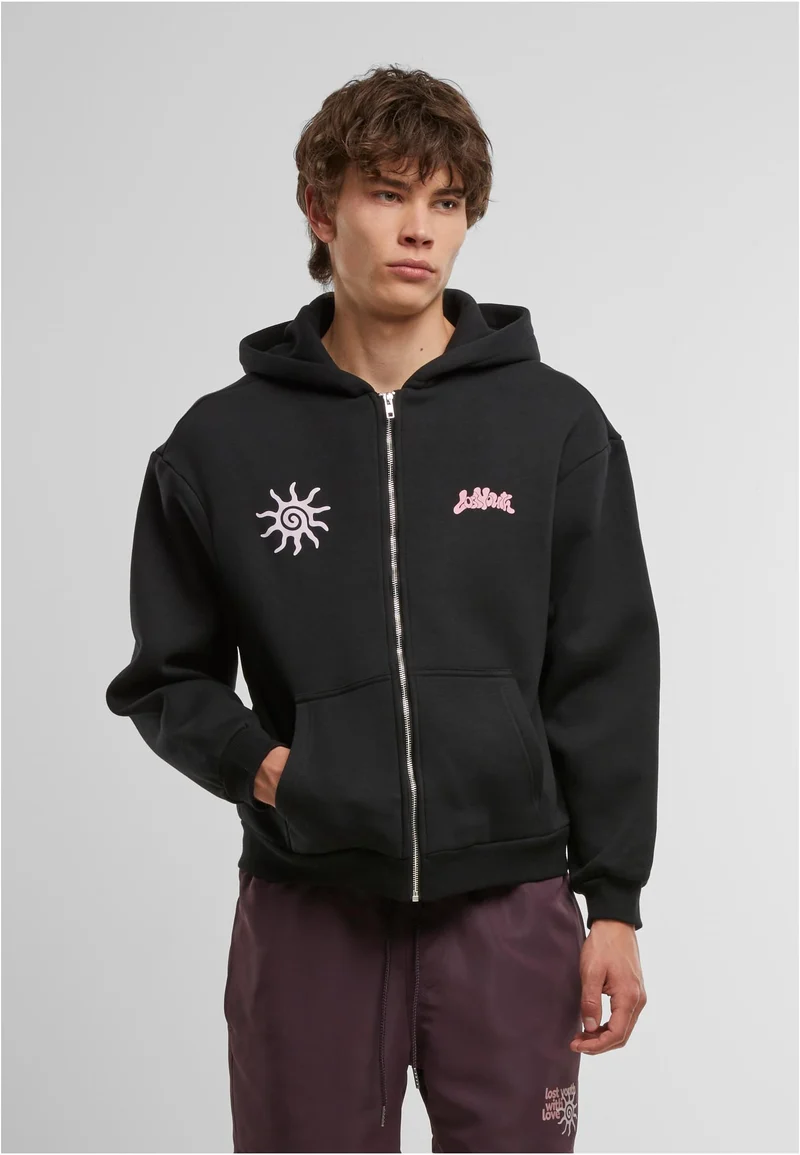 LY Oversized Zip Hoodie With Love