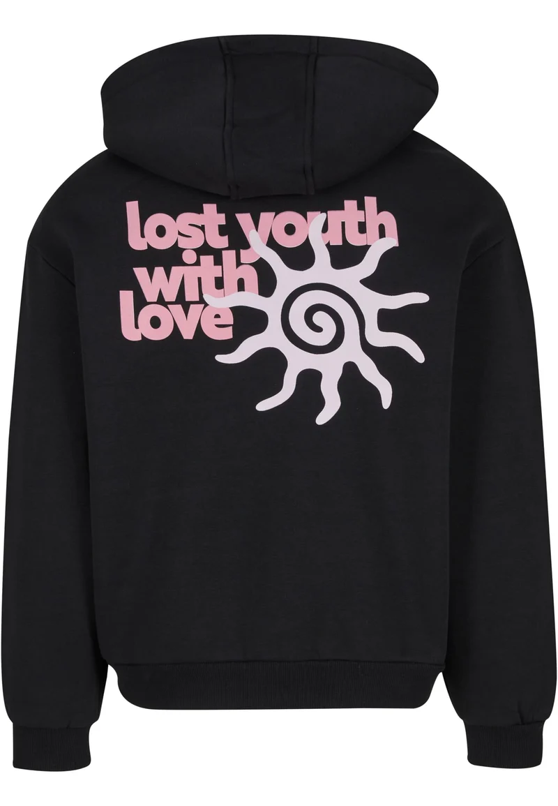 LY Oversized Zip Hoodie With Love