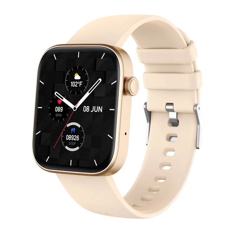 Frauen Smart Watch Männer Farbdisplay Full Touch Fitness Tracker Bluetooth Damen