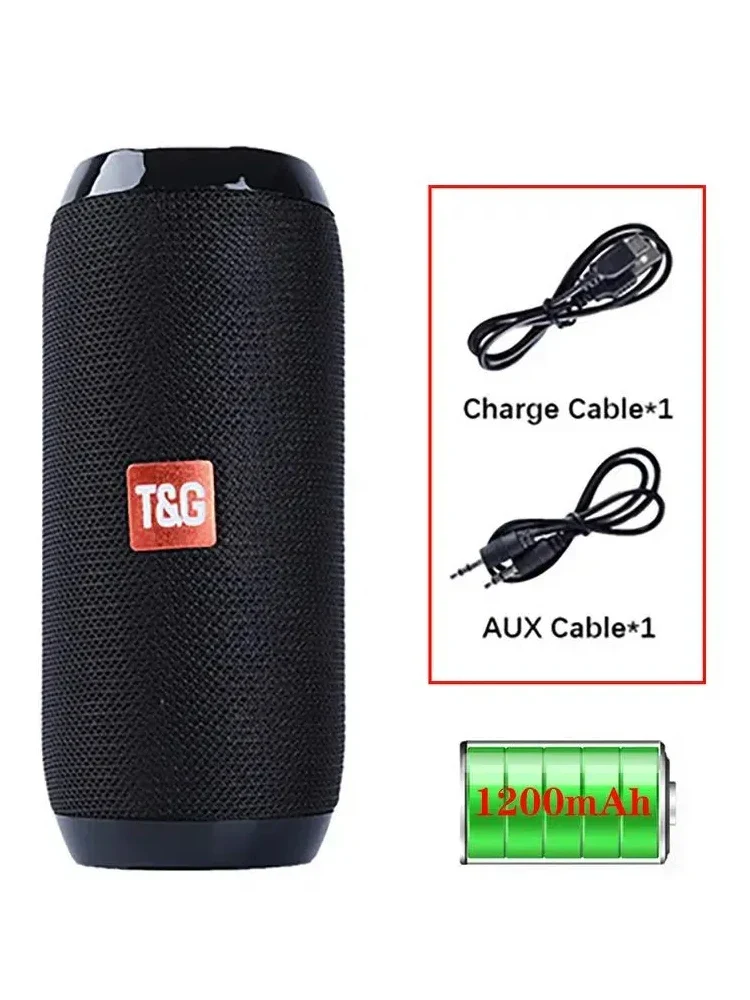 Tragbare bluetooth Lautsprecher 360° Stereo Subwoofer Radio Wireless