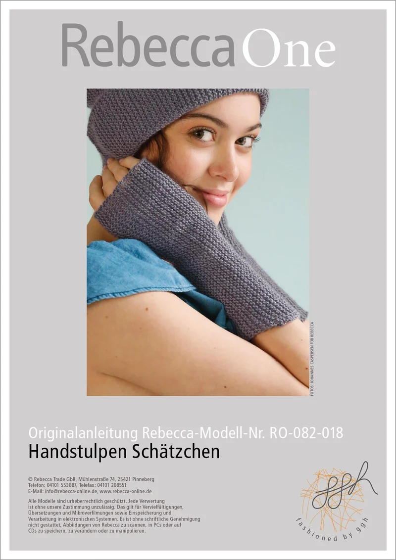 Anleitung - Handstulpen Schätzchen