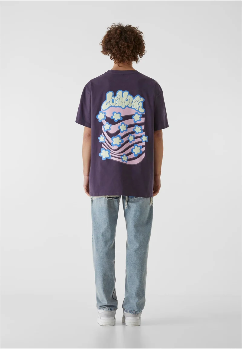 LY Tee Flower Waves