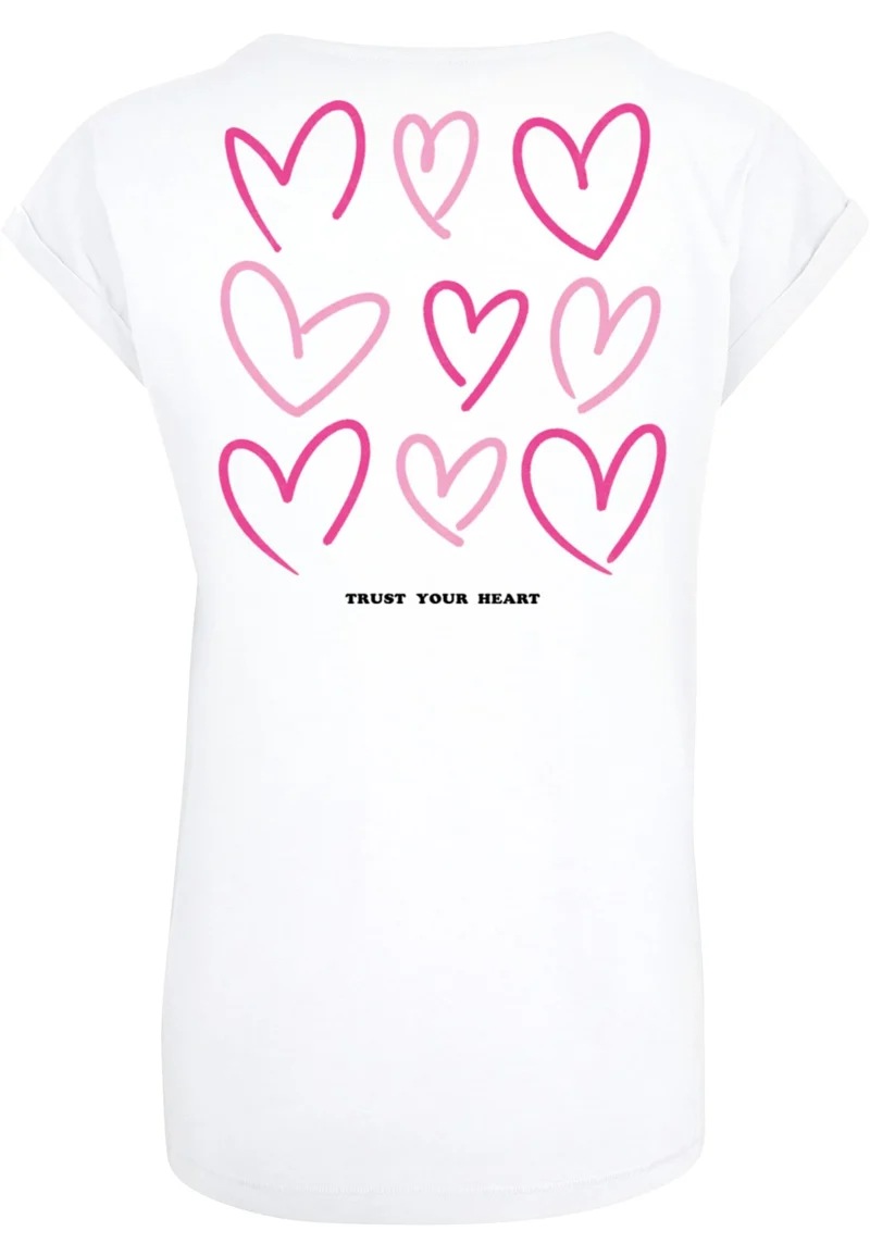 MT Always Trust Your Heart Ladies Extended Shoulder Tee