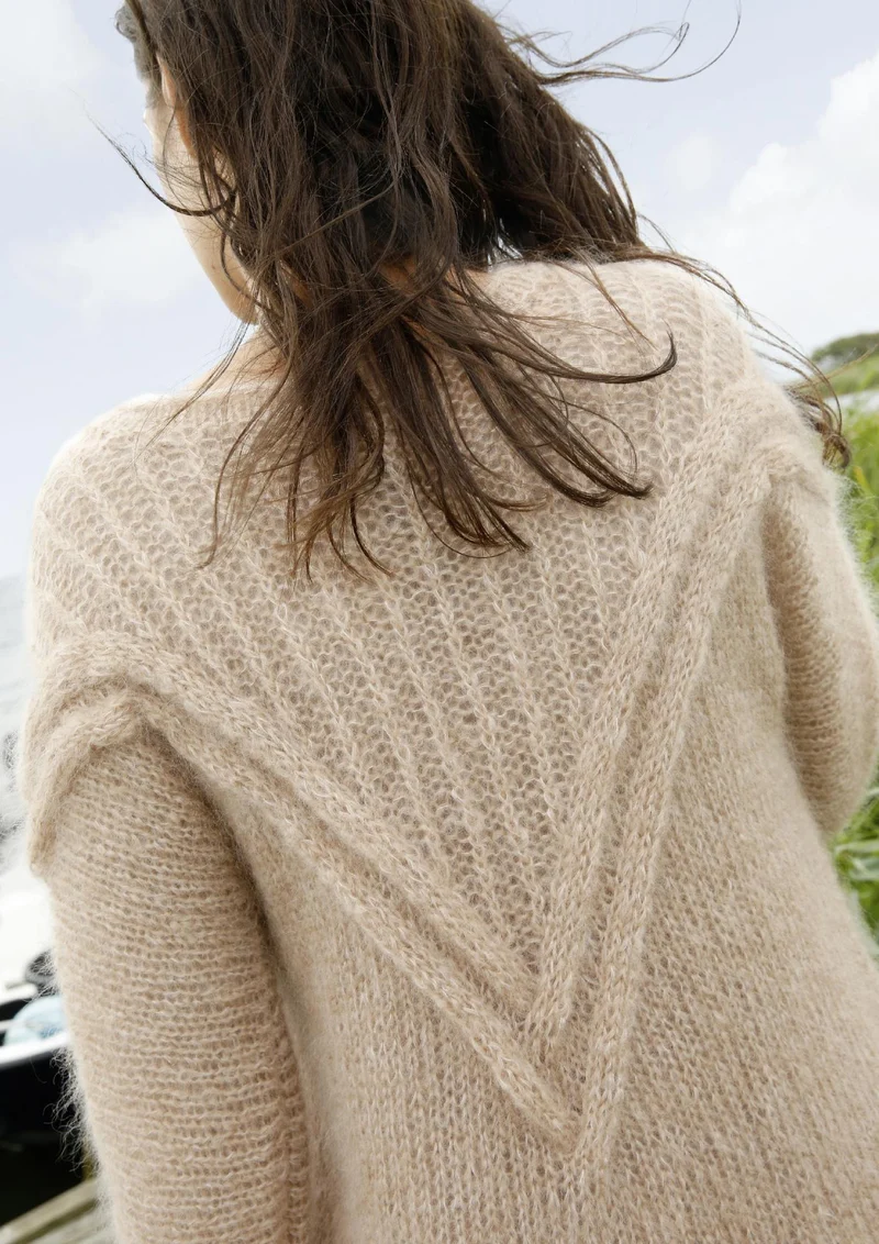 Strickanleitung - Fledermaus-Pullover