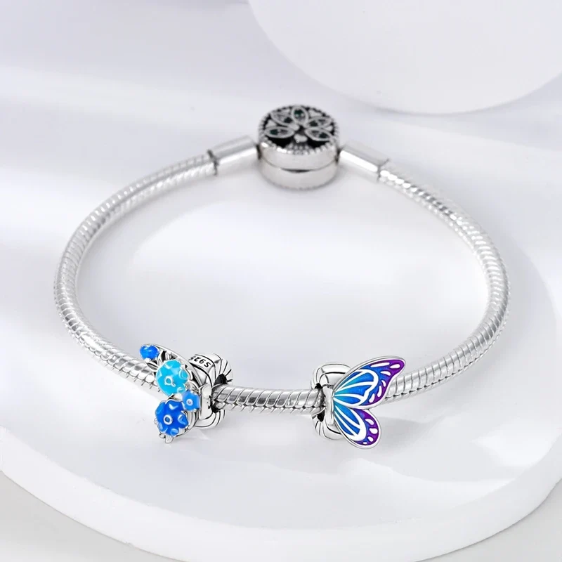 Charms Anhänger 925er Sterling Silber Charm Armband verschiedene Damen Geschenk