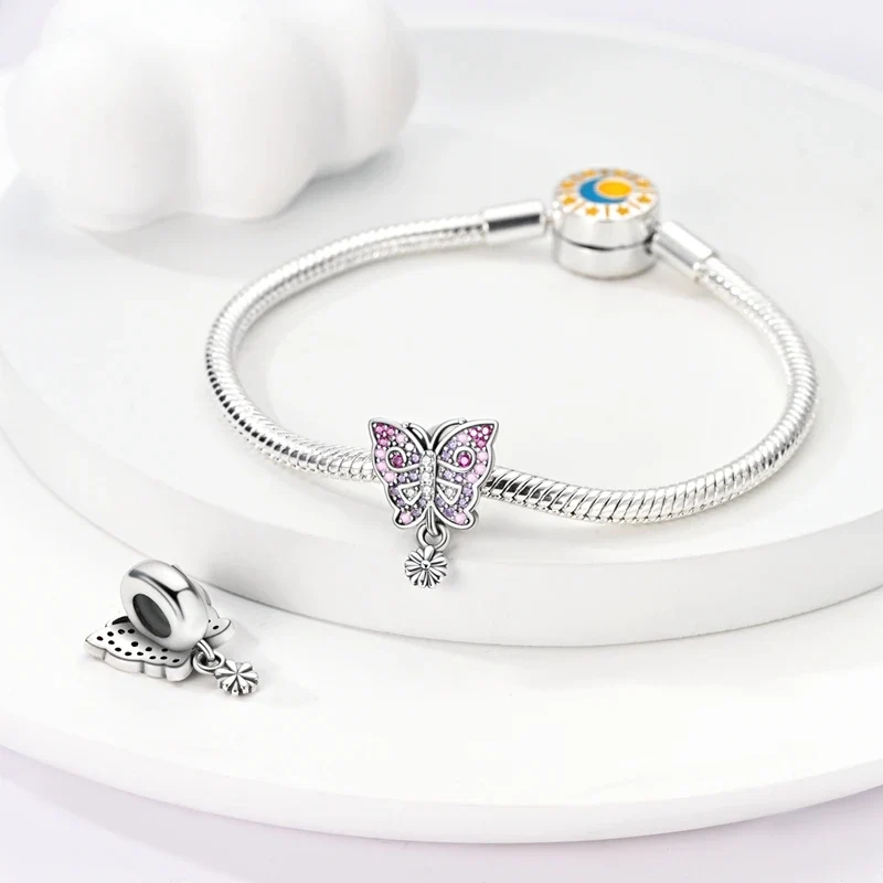 Charms Anhänger 925er Sterling Silber Charm Armband verschiedene Damen Geschenk