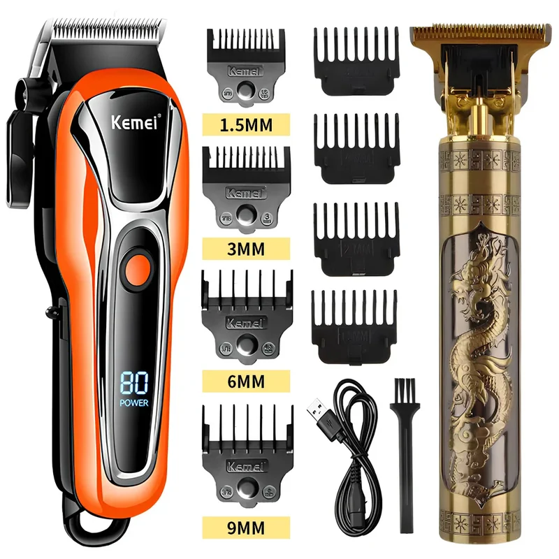 Profi Haarschneidemaschine Haarschneider Rasierer Hair Clipper Bart Trimmer Akku